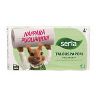 Talouspaperi Serla puoliarkki / 20 rullaa 
