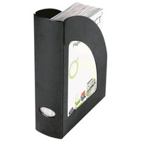 Lehtikotelo muovinen A4 musta