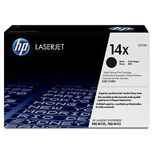 HP 14X CF214X laservärikasetti musta