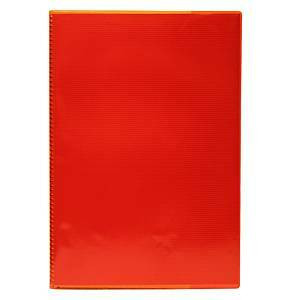 Vihkon suojakansi A4 muovi punainen, 1 kpl=30 kantta
