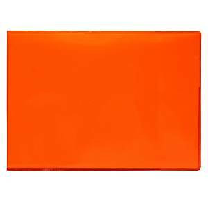 Vihkon suojakansi A5 vaaka muovi punainen, 1 kpl=30 kantta