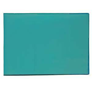 Vihkon suojakansi A5 muovi vaaka sininen, 1 kpl=30 kantta