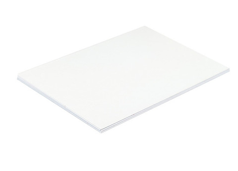 Mainoskartonki 50 x 70cm 270g valkoinen 20 kpl