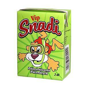 Snadi päärynämehu 2dl, 1 kpl=10 mehua