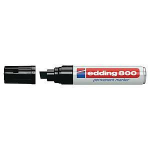 Edding 800 huopakynä viisto 4-12mm permanent musta 5kpl