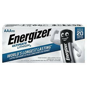 Litiumparisto AAA/LR3 Energizer Ultimate myyntierä 1kpl = 10 paristoa