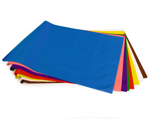 SILKKIPAPERI 50X70CM SININEN 25kpl
