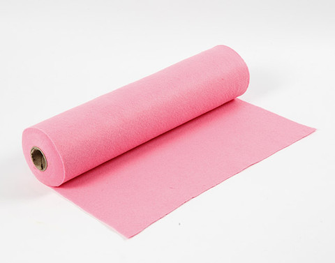 Paksu pinkki askarteluhuopa 45cmX5m