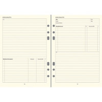 Ajasto Pöytäkrono vuosipaketti 2026 musta 148 x 210mm