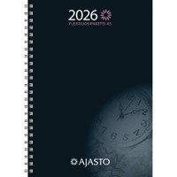 Yleisvuosipaketti A5 2026 musta 148 x 210mm