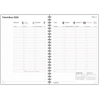 Yleisvuosipaketti A5 2026 musta 148 x 210mm
