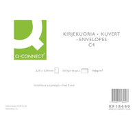 Tarrakuori Q-CONNECT C4 100G valkoinen /50kpl