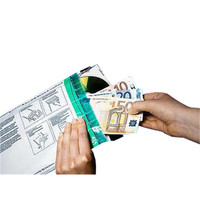 Turvapussi B4 255X355 musta/valkoinen 