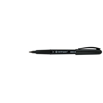 Permanent marker CD-DVD liner M 1 mm CENTROPEN 4606 musta 