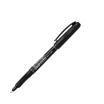 Permanent marker 0,6mm F OHP Centropen 2636 musta