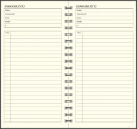 Ajasto Krono 2026 vuosipaketti 85 x 162 mm