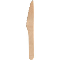 Ruokaveitsi Abena puinen 16,5 cm 100 kpl