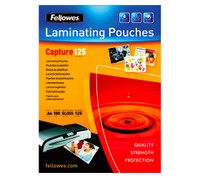 Laminointitasku Fellowes 54 x 86 mm 125 mic /100kpl ltk