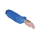 Hihansuoja Abena 40cm sininen LDPE-muovia 30my/100kpl laatikko