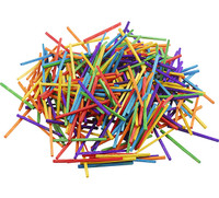 Askartelutikku 2X2X50mm värilajitelma 500 grammaa