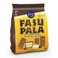 Vohvelikeksi Fasupala Tuplasuklaa 199 g