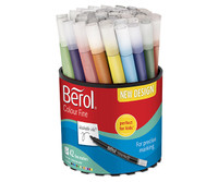 Huopakynä Berol Colour Fine värilajitelma /42kpl paketissa