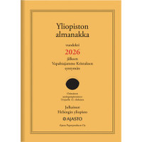 Yliopiston Almanakka A4 2026 keltainen 210 x 297mm