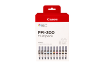 Canon PFI-300 mustekasetti 10 kpl 