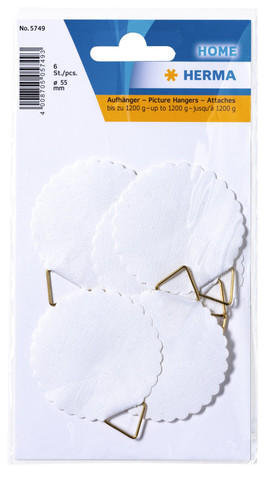 Kiinnityskolmio Herma 6kpl pussi
