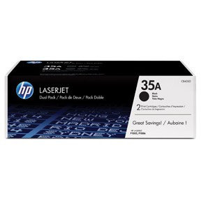 Laserkasetti HP CB435AD, musta tuplapakkaus