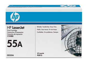 HP 55A CE255A laservärikasetti musta