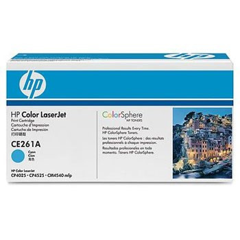Värikasetti Laser HP CE261A CLJ CP4020/4025/4525 sininen
