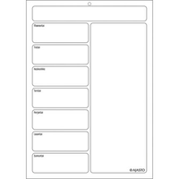 Jääkaappikalenteri 2025 210 x 297 mm