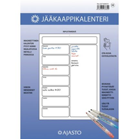 Jääkaappikalenteri 2025 210 x 297 mm