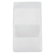 Kynätasku rintataskuun valkoinen + tasku nimikortille 83 x 150mm kirkas