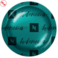 Nespresso Pro kahvikapseli Indonesia Fair Trade keskipaahto 1 kpl=50 kpl