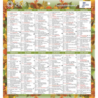 Seinäalmanakka 2026 julistekalenteri 197 x 210mm