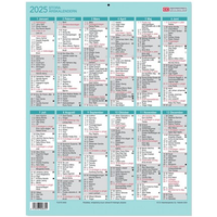 Suuri vuosikalenteri 2026 310 x 400mm