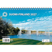 Suomi A5  Seinäkalenteri 2027, suomalaisia maisemia
