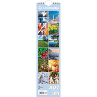 Kotimuistio 2027 seinälle, kaksikielinen kalenteri