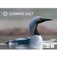 Luonto 2027 – Seinäkalenteri – Suomalaisia eläimiä