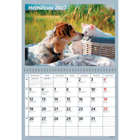 Koirakalenteri 2027 seinälle, koirien nimipäivät