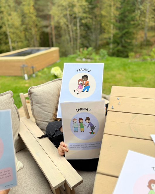 Kaveritaitotarinoita (myötätunnosta ja kaveritaidoista)