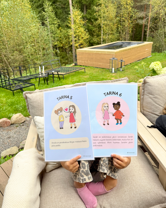 Kaveritaitotarinoita (myötätunnosta ja kaveritaidoista)