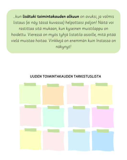 Ennakkomyynti: Varhaiskasvattajan kalenteri A4-koossa 2026-2027