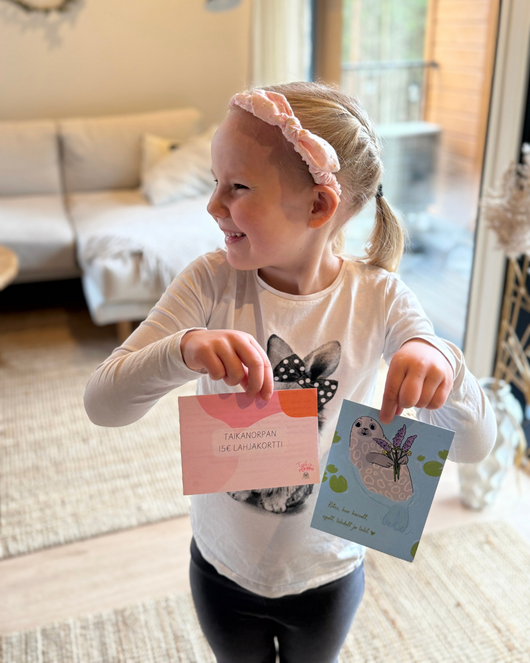 10€ lahjakortti päiväkodin tai varhaiskasvatuksen työntekijöille