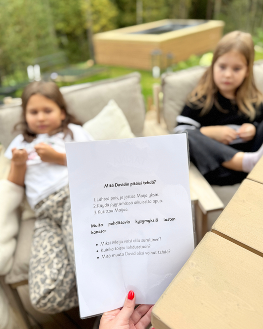 Kaveritaitotarinoita (myötätunnosta ja kaveritaidoista)