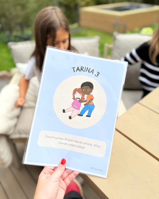 Kaveritaitotarinoita (myötätunnosta ja kaveritaidoista)