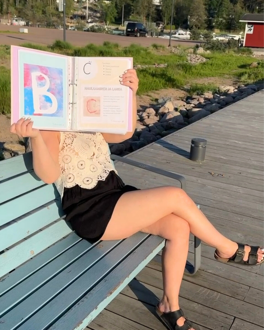 Kirjaimet + ilmaisun monet muodot yhdistettynä