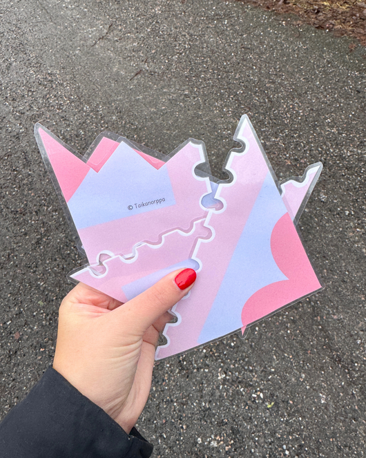 Rikkoutuneen postimerkin arvoitus 